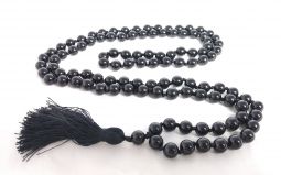 Black Onyx Japa Beads
